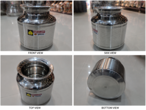 Gold Leaf Special Stainless Steel Pot