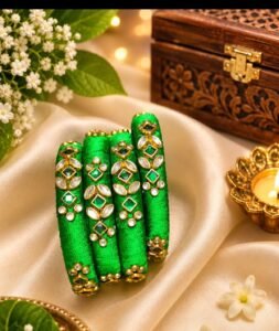 Silk thread bangles
