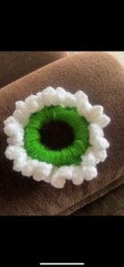 Beautiful Handmade Crochet Flower Scrunchie